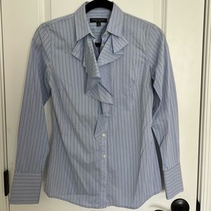 Banana Republic Ruffle Dress Shirt